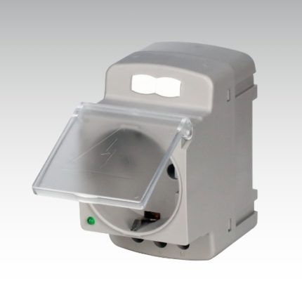 پریز تابلویی چراغدار کاوردار