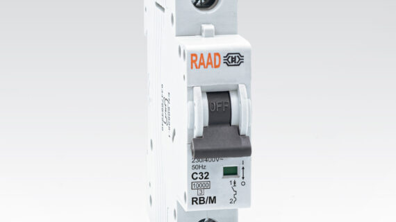 کلید مینیاتوری 1 پل 32 آمپر تیپ C