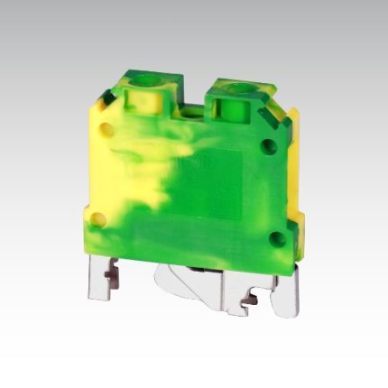 ترمینال پیچی سری ارت با پیچ اتصال به ریل سایز 2.5